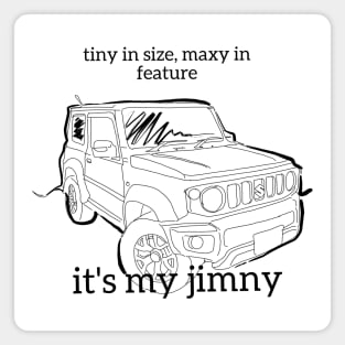 jimny sketching Magnet